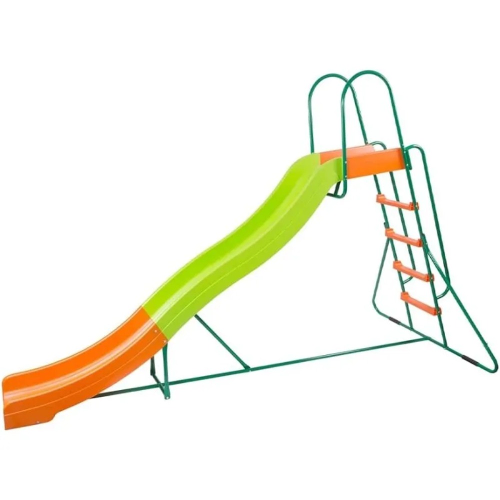 Kids Outdoor Swing And Slide - Patio Umbrellas-Playground Slide - Big Backyard