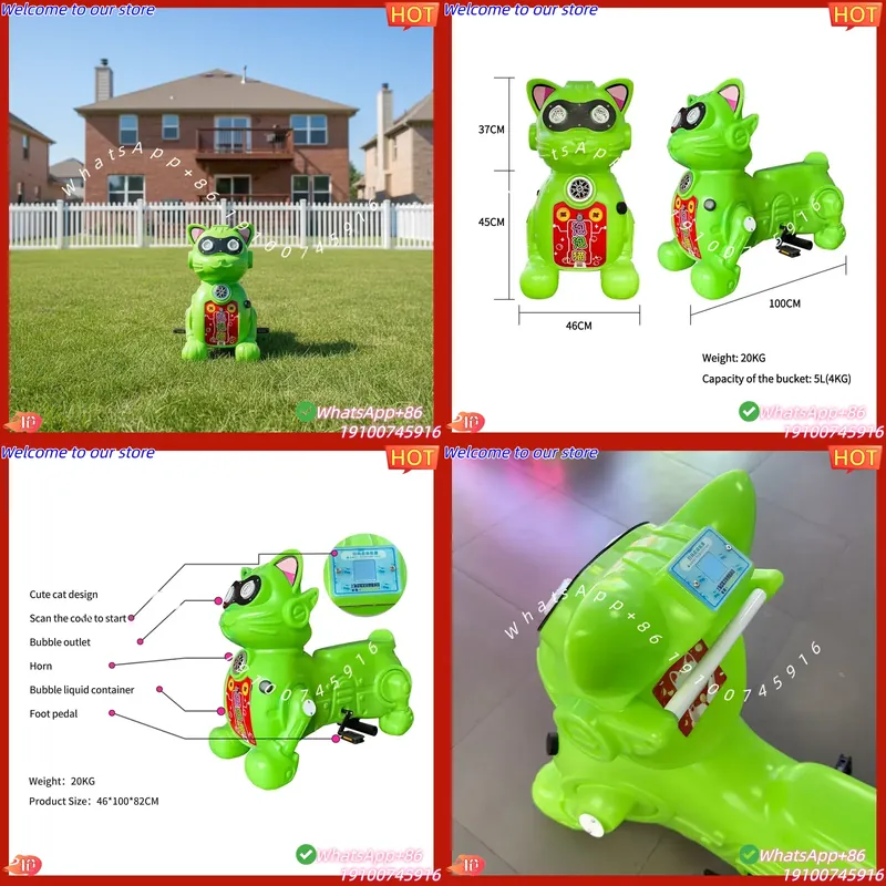 Kids Outdoor Electric Car - CE Certificate Outdoor Kids Amusement Bubble