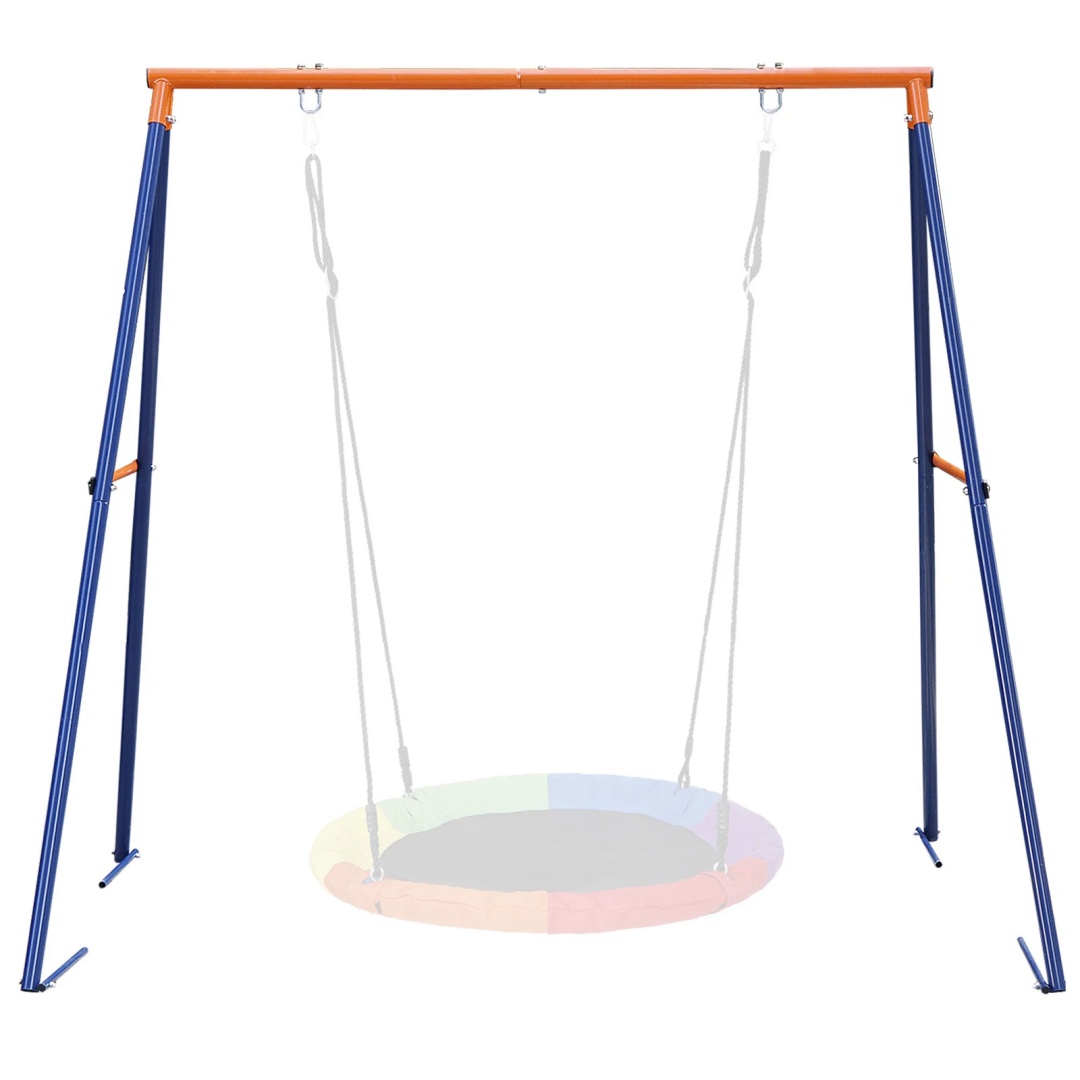 Kids Outdoor Furniture Set - Swing Stand Frame Heavy Duty A-Frame
