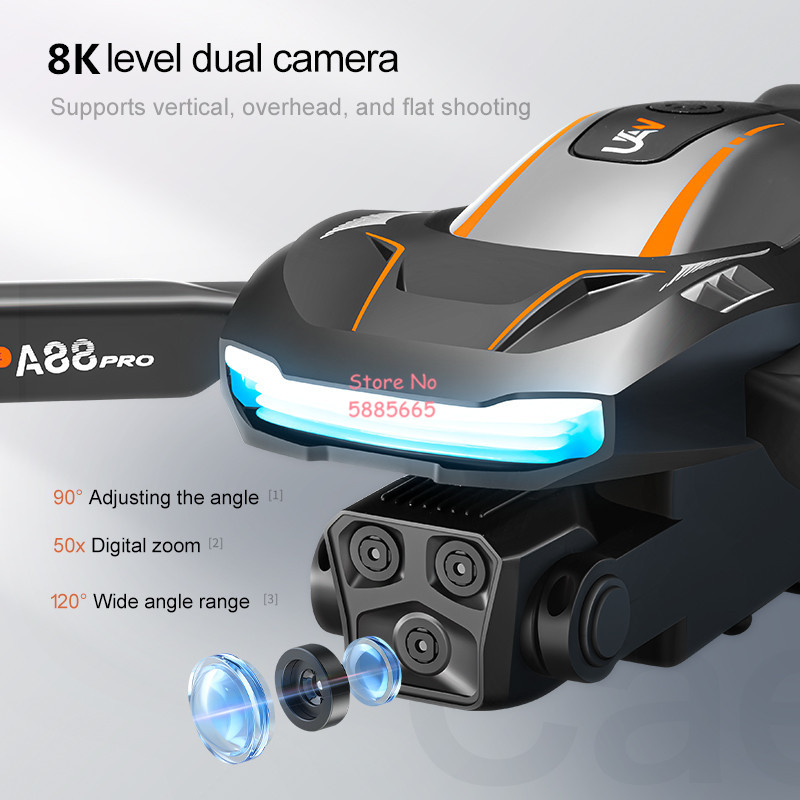 8K Aerial Photography Optical  - Kids Outdoor Lights ulasan dan harga