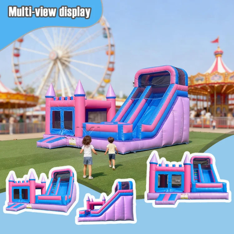 Commercial Bounce House Colorf - Kids Outdoor Jumping ulasan dan harga
