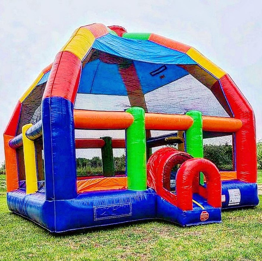 Big Jumping Castle Inflatable  - Kids Outdoor Jumping ulasan dan harga