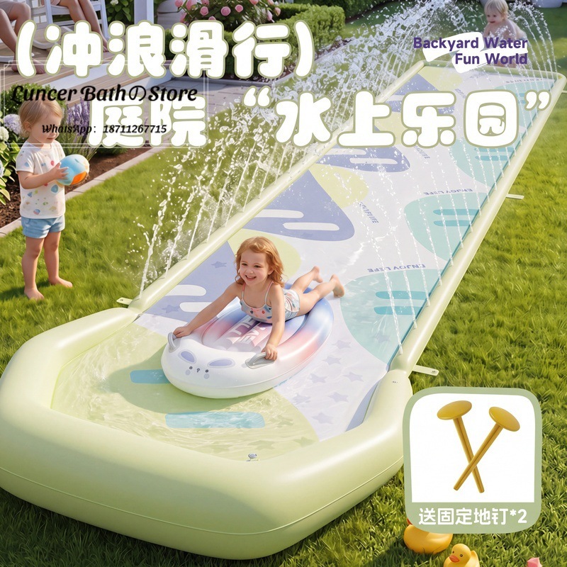 Cross-border PVC waterslide Ou - Outdoor Children'S Park ulasan dan harga