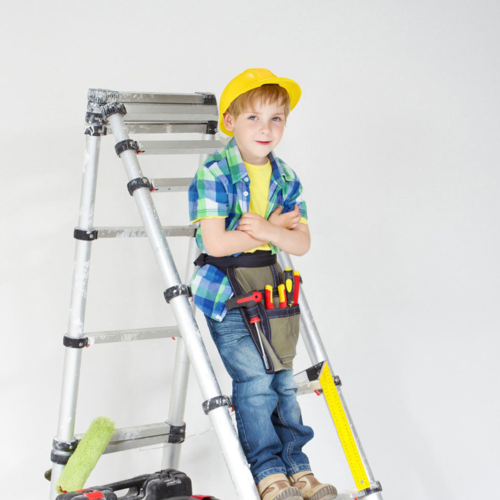 9Pcs Kids Construction Hard Ha - Kids Outdoor Playset ulasan dan harga