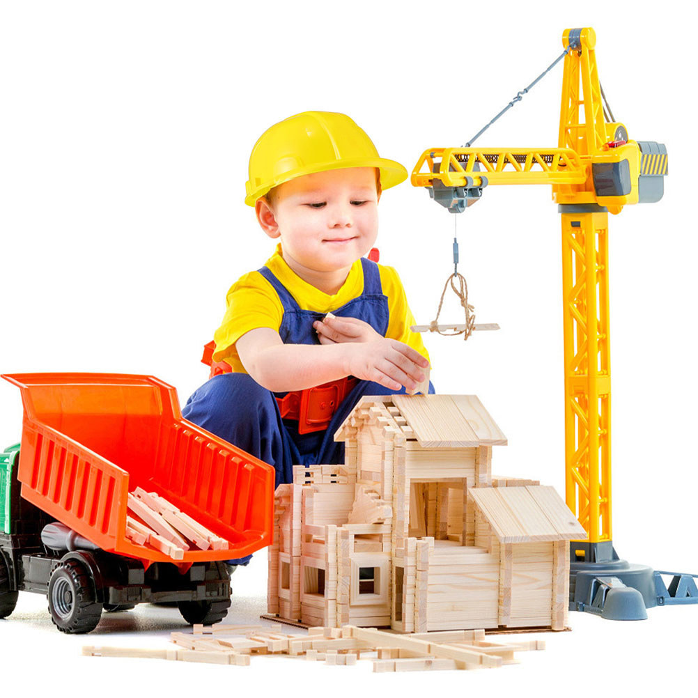 9Pcs Kids Construction Hard Ha - Kids Outdoor Playset ulasan dan harga