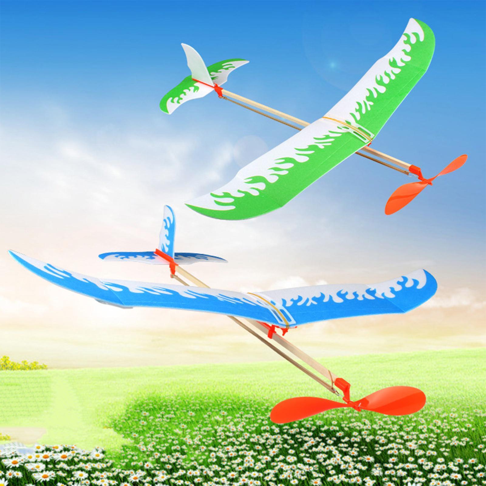 Rubber Band Airplanes Powered  - Kids Outdoor Playset ulasan dan harga