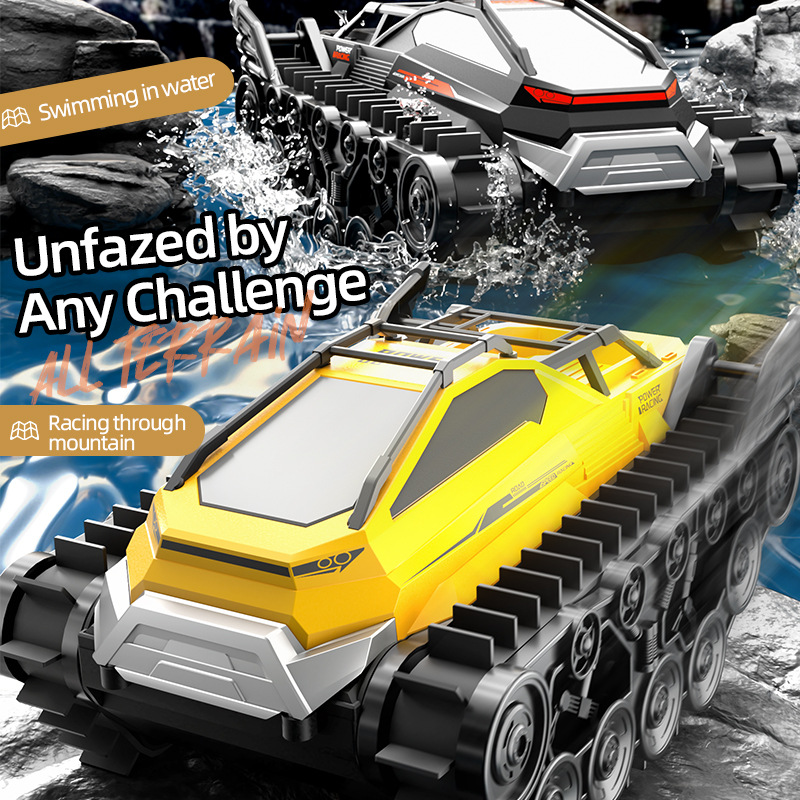 JJRC New Amphibious RC Tank Al - Kids Outdoor Electric Car ulasan dan harga