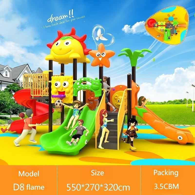 1-3 Years Steel & Plastic Swin - Kids Outdoor Swing And Slide ulasan dan harga
