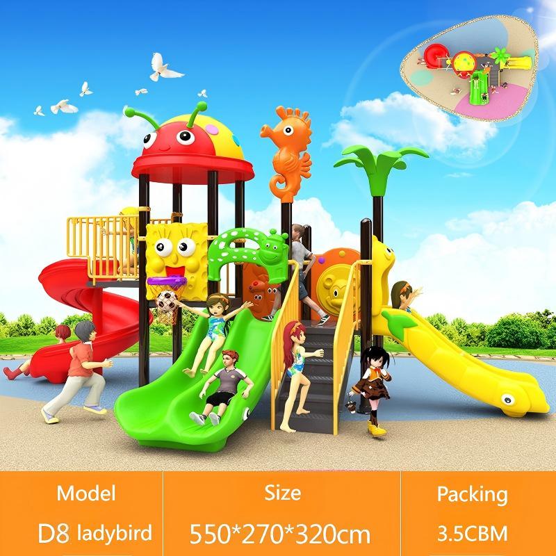 1-3 Years Steel & Plastic Swin - Kids Outdoor Swing And Slide ulasan dan harga