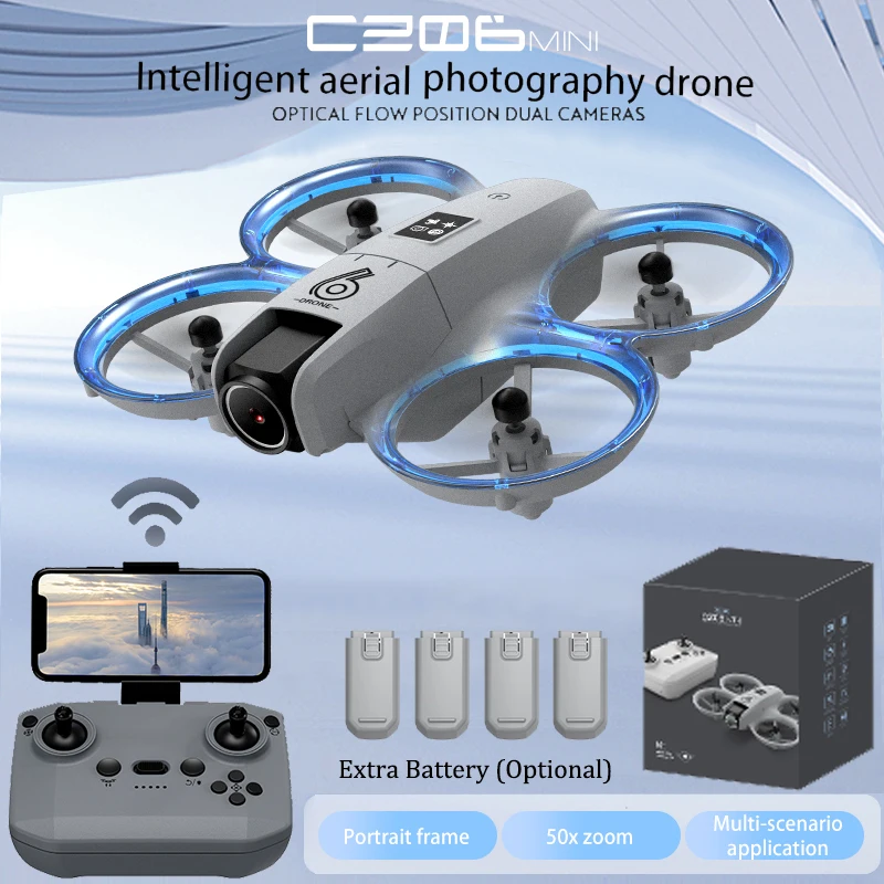 CZ06 Mini RC Quadcopter Drone  - Kids Outdoor Lights ulasan dan harga