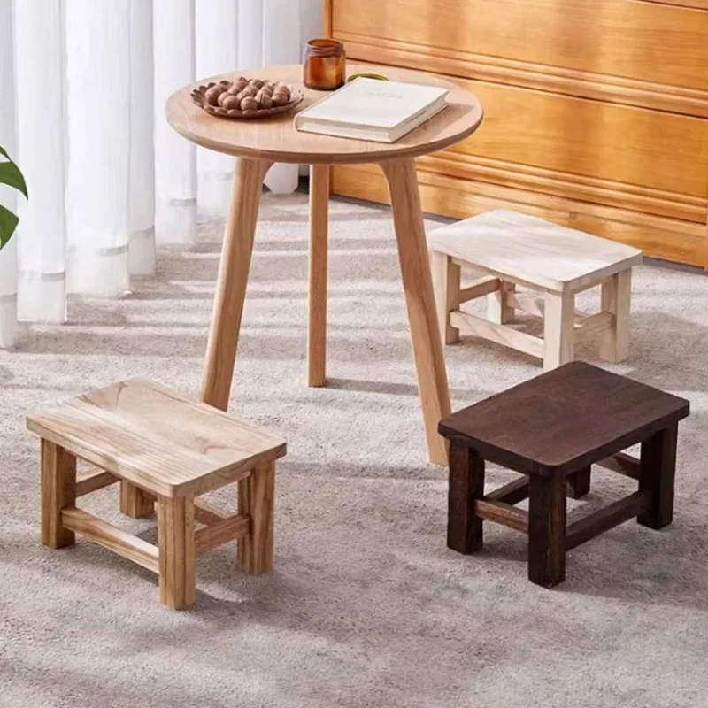 Solid Wood Stool Adult Shoe Ch - Kids Outdoor Tools ulasan dan harga