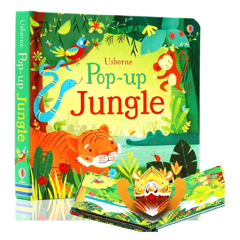 Usborne Pop Up Dinosaurs/Jungl - Kids Outdoor Tools ulasan dan harga
