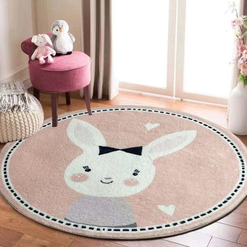 Cartoon Giraffe Round Mat Chil - Kids Outdoor Floor Cushions ulasan dan harga