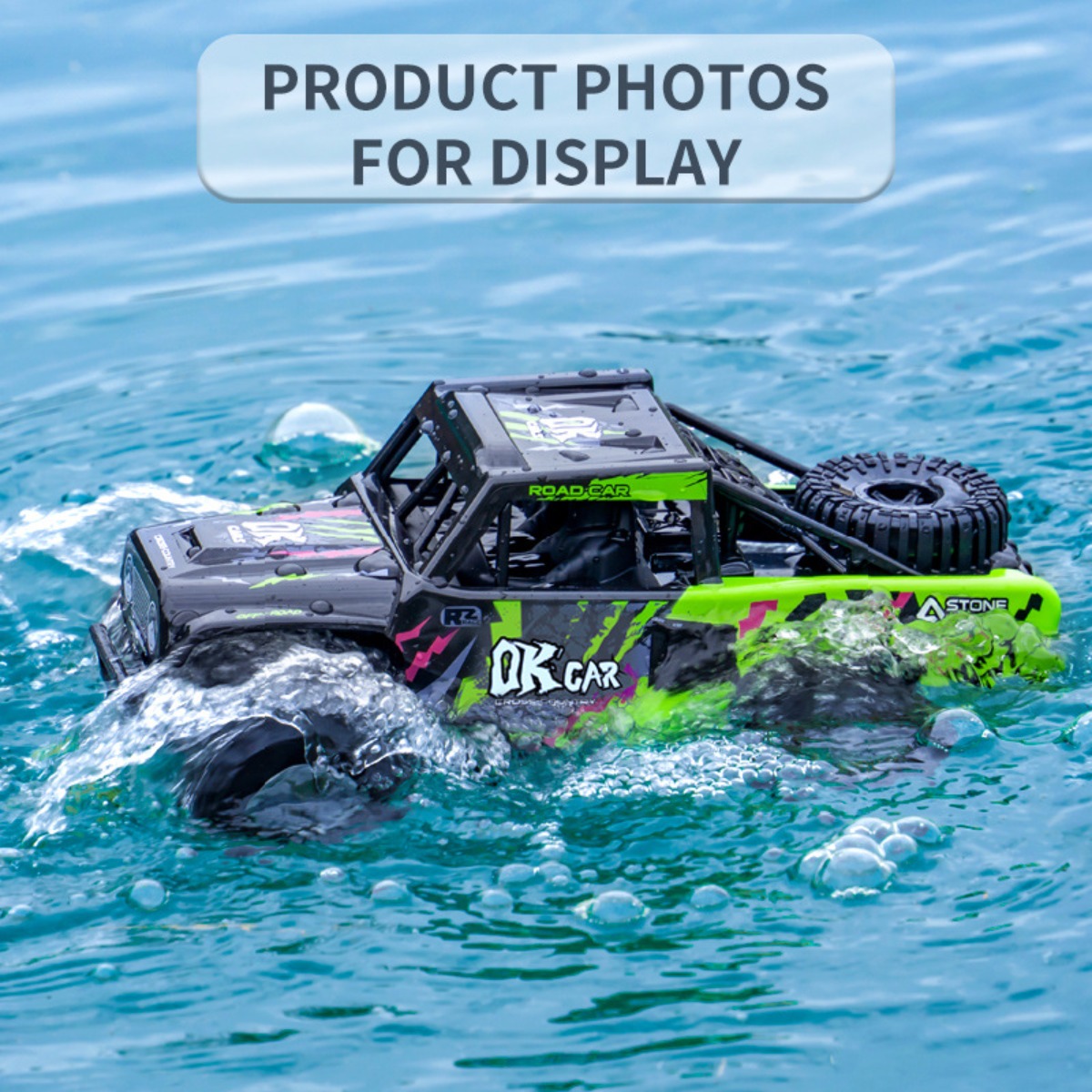 Amphibious RC Car 4WD Off-Road - Kids Outdoor Electric Car ulasan dan harga
