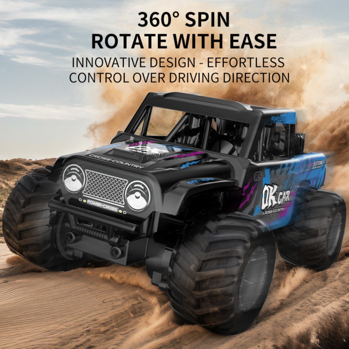 Amphibious RC Car 4WD Off-Road - Kids Outdoor Electric Car ulasan dan harga