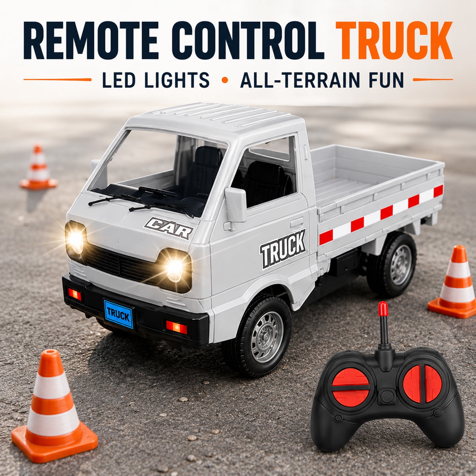 RC Pickup Truck Toy Remote Con - Kids Outdoor Electric Car ulasan dan harga