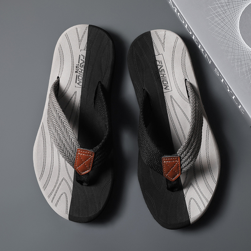 Men's Woven Striped Flip-flops - Kids Outdoor Tools ulasan dan harga