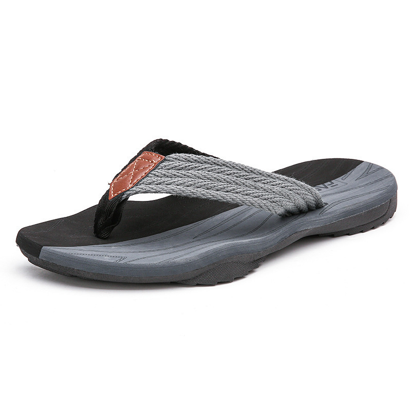 Men's Woven Striped Flip-flops - Kids Outdoor Tools ulasan dan harga