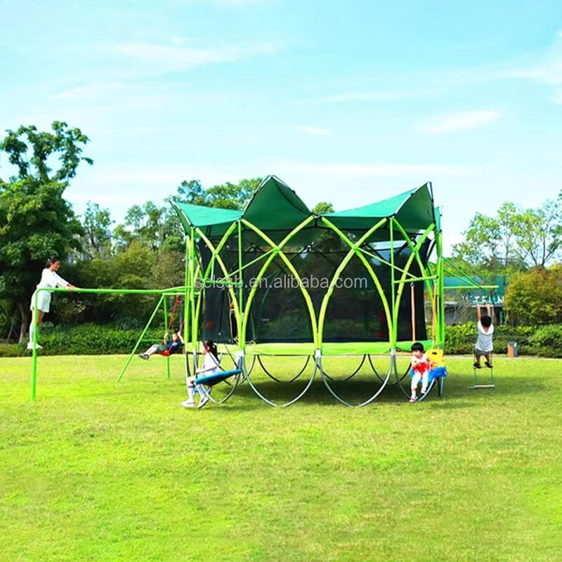 12ft Gymnastic Outdoor Trampol - Outdoor Children'S Park ulasan dan harga