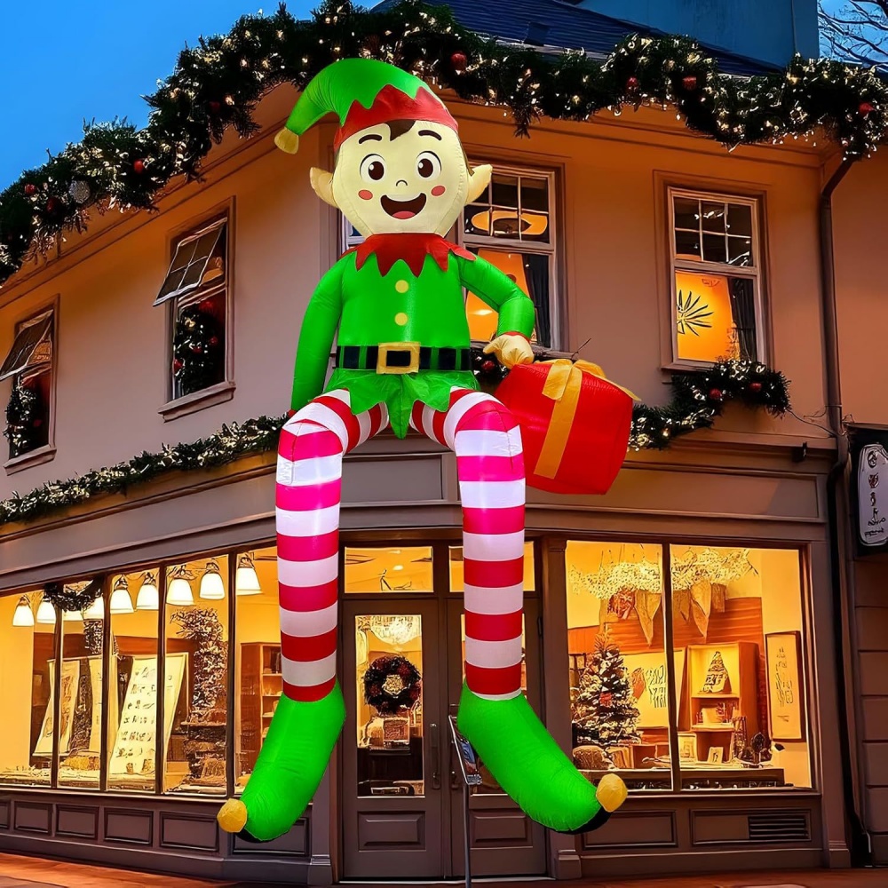 8FT Christmas Inflatables Sitt - Kids Outdoor Lights ulasan dan harga