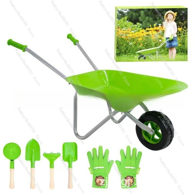 Kids Outdoor Wheelbarrow, Gree - Kids Outdoor Playset ulasan dan harga