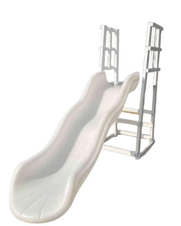 Hot Sale White Double Slide In - Kids Outdoor Furniture Set ulasan dan harga