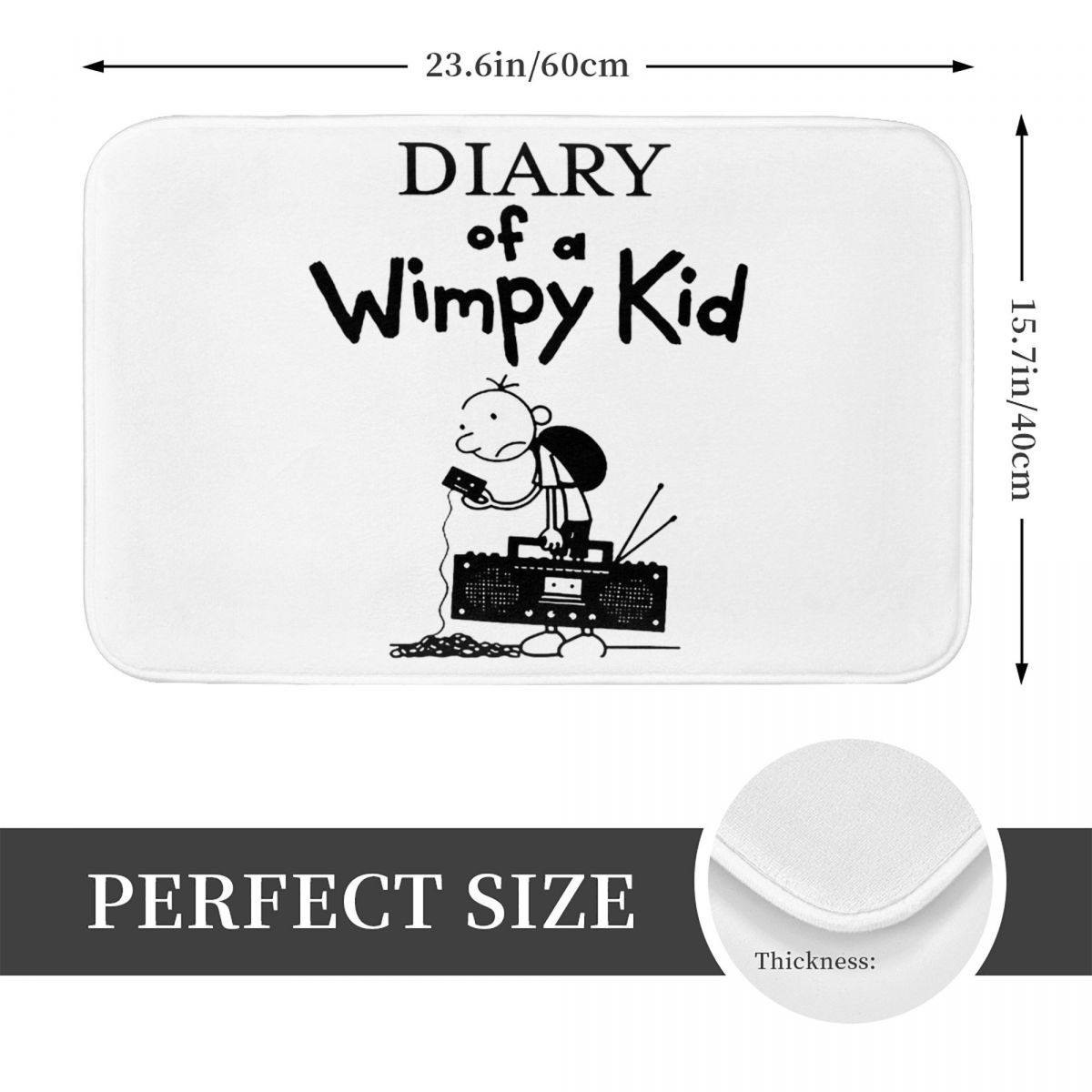 Diary Of A Wimpy Kid Anti-slip - Kids Outdoor Floor Cushions ulasan dan harga