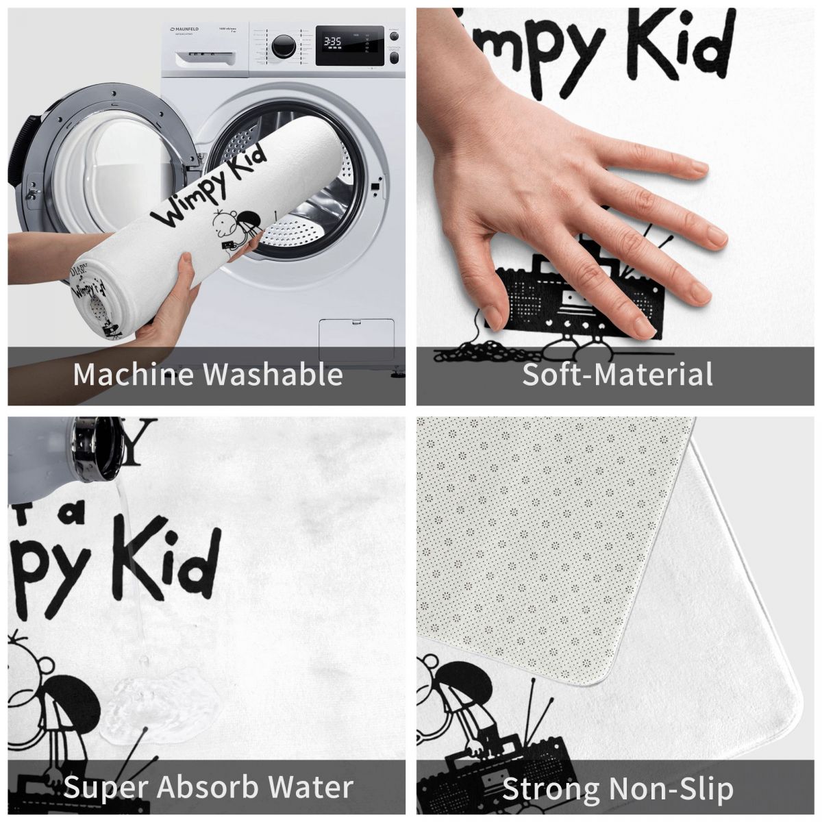 Diary Of A Wimpy Kid Anti-slip - Kids Outdoor Floor Cushions ulasan dan harga