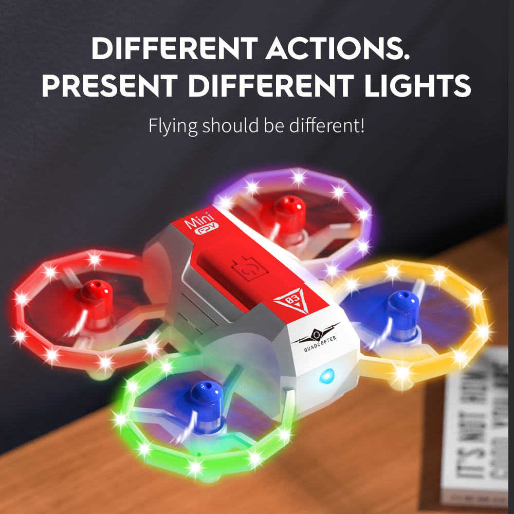KF601 New Mini Drones With Mus - Kids Outdoor Lights ulasan dan harga