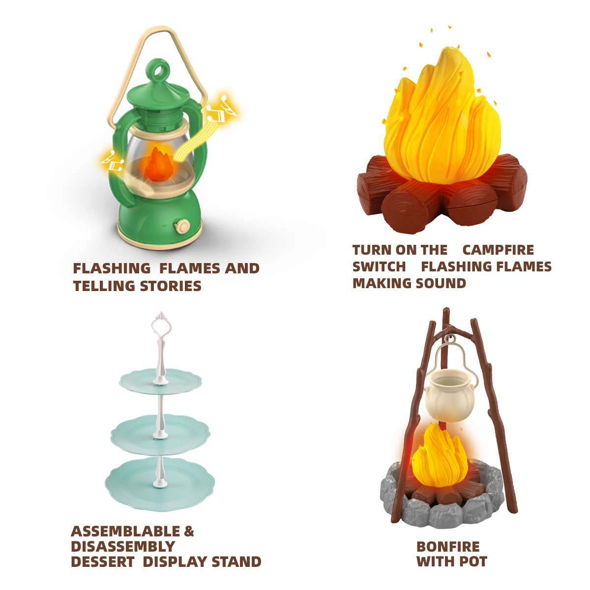 Kids Camping Set Campfire Pret - Kids Outdoor Lights ulasan dan harga