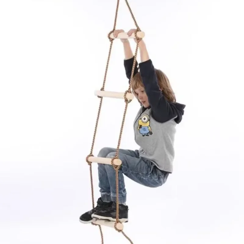 Children Climbing Rope Ladder  - Kids Outdoor Swing And Slide ulasan dan harga