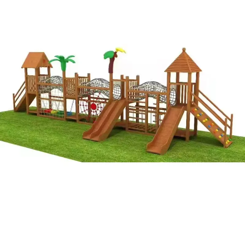 Customized Wooden Outdoor Play - Outdoor Children'S Park ulasan dan harga