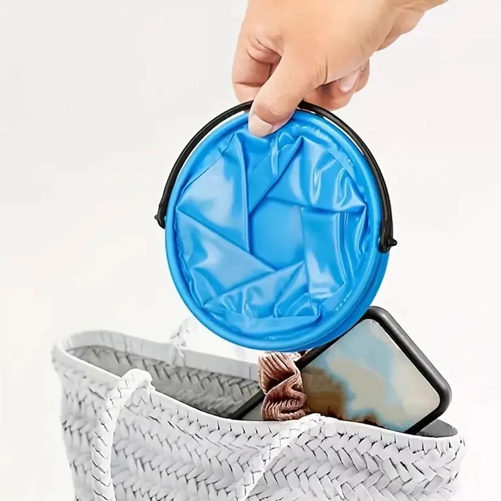 Collapsible Beach Sand Bucket  - Kids Outdoor Tools ulasan dan harga