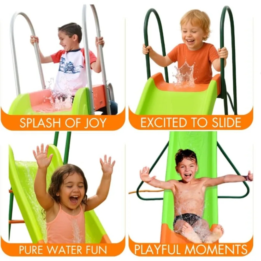Patio Umbrellas-Playground Sli - Kids Outdoor Swing And Slide ulasan dan harga