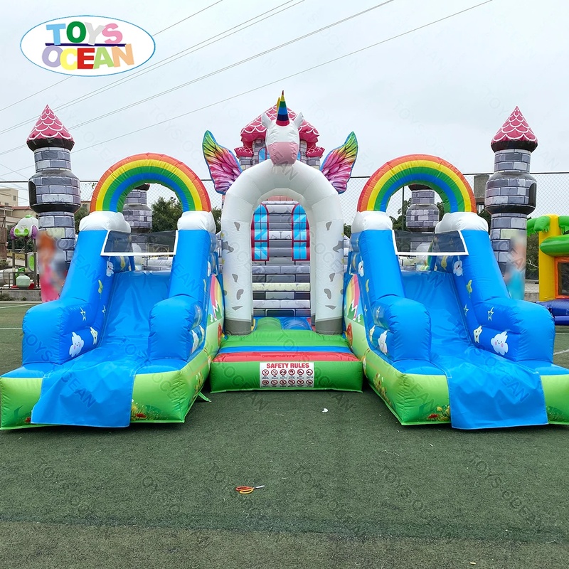 Customized Large Outdoor Playg - Kids Outdoor Jumping ulasan dan harga