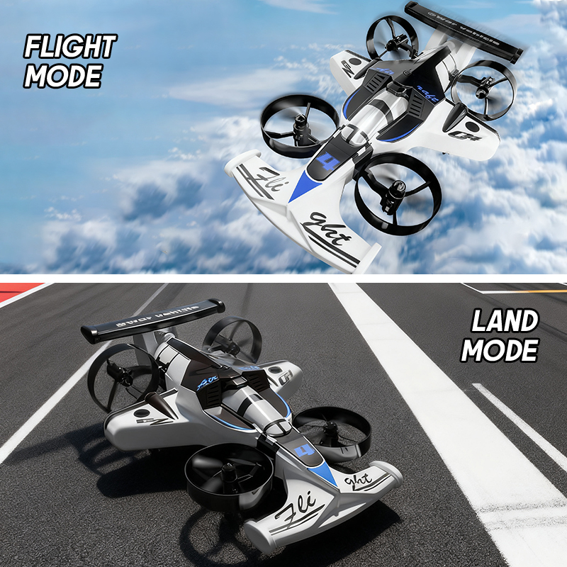 2in1 Mini Drone Air-Ground Fly - Kids Outdoor Electric Car ulasan dan harga