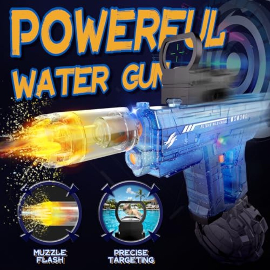 Outdoor summer water gun set f - Kids Outdoor Lights ulasan dan harga
