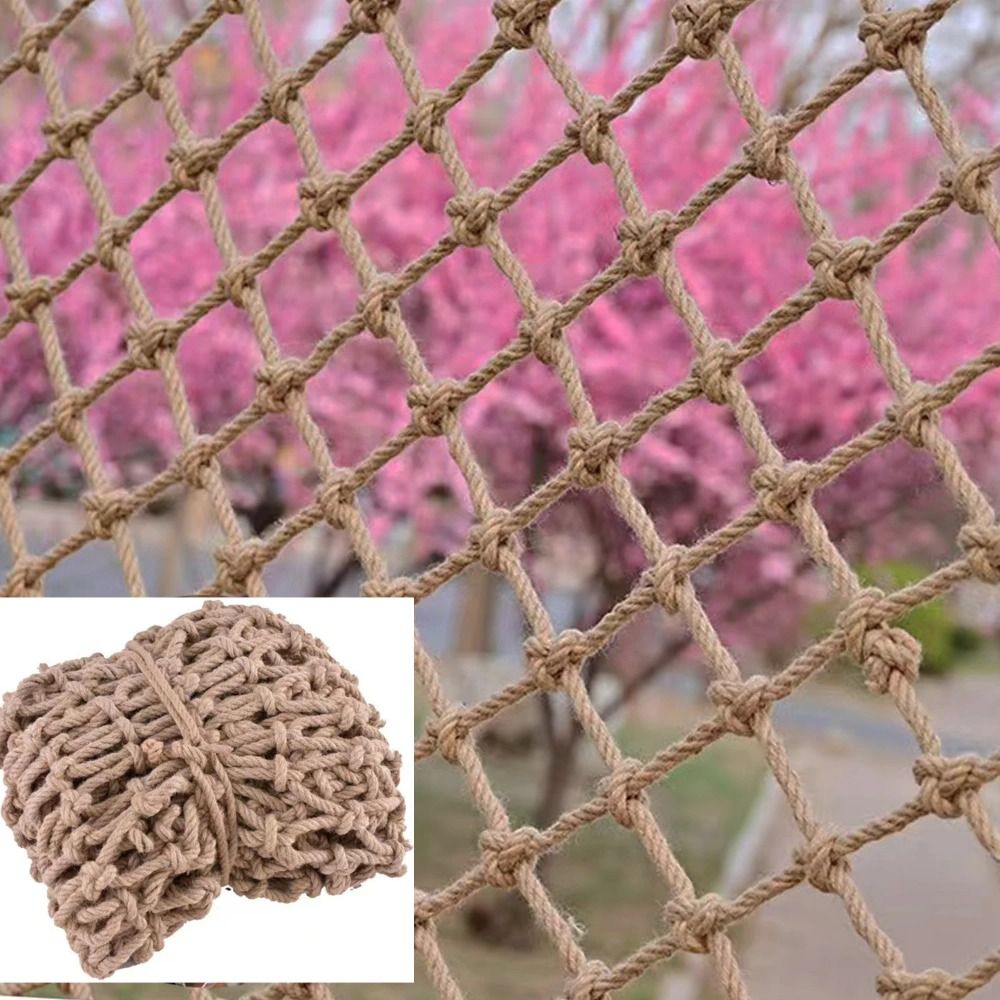 Hemp Rope Climbing Net Garden  - Kids Outdoor Tools ulasan dan harga