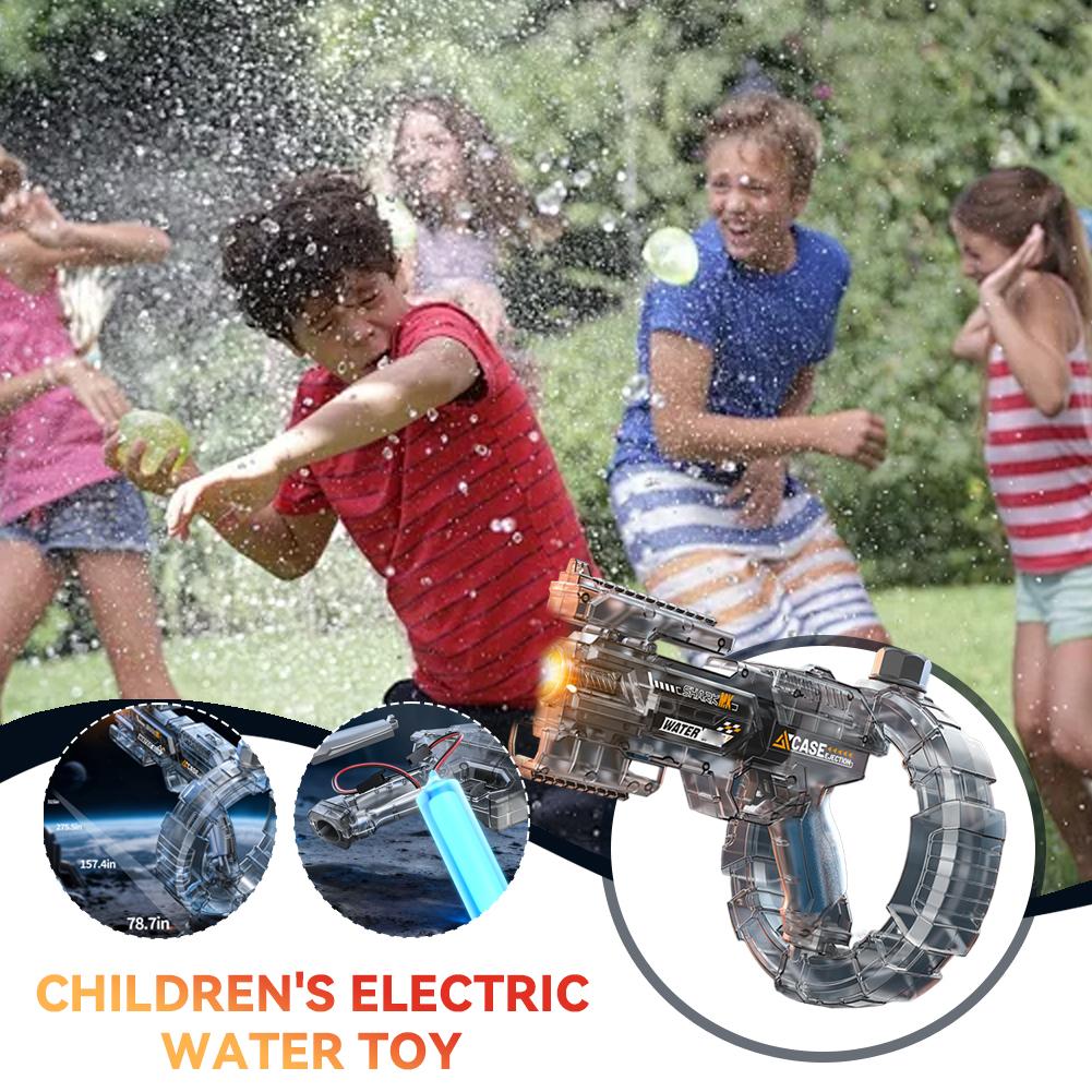 Automatic Electric Water Gun K - Kids Outdoor Lights ulasan dan harga